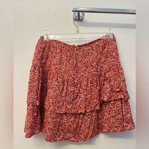 Floral American Eagle skirt